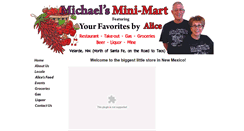 Desktop Screenshot of michaelsminimart.com